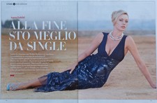 Italian Clipping Ritaglio 2023 ANNA FALCHI alla fine sto meglio single 4 PAGINE