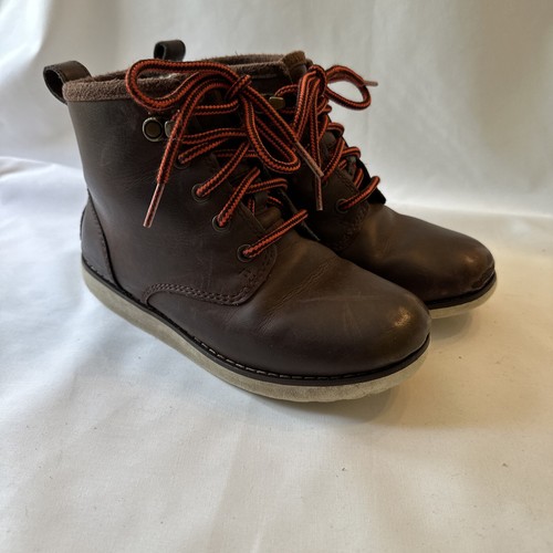 Stivali stringati marroni ugg - stivali,