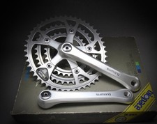 Set triple pedivelle NOS Shimano 600 FC 6206 / 170 mm / BioPace BB NUOVO CON SCATOLA #VELOWIZARD
