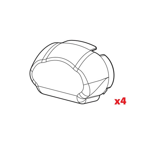 Nordrive set tappi - per, barre