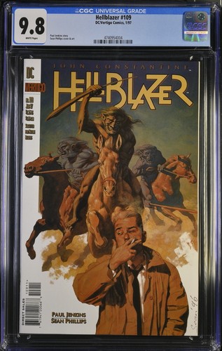Hellblazer 109 cgc 8 wp - 9.8,
