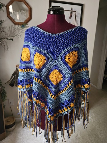 Poncho fatto mano - fatto,