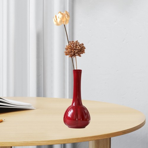 Vaso ceramica rossa - in,