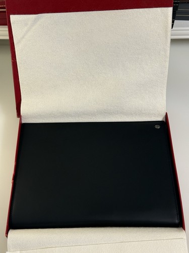Cartier leather writing folio - leather,