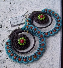Orecchini artigianali boho