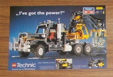Rara Pubblicità LEGO Technic