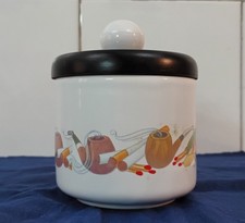 Vaso Barattolo Porta Tabacco Brebbia Ceramica Vintage Pipa Tobacco Tabac
