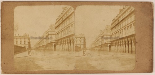 Parigi rue rivoli - rue, arcade