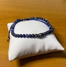 fossil- bracciale da uomo con perline in sodalite