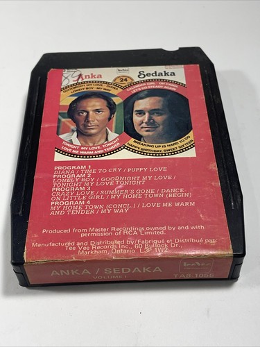 Canada import paul anka - canada, import: