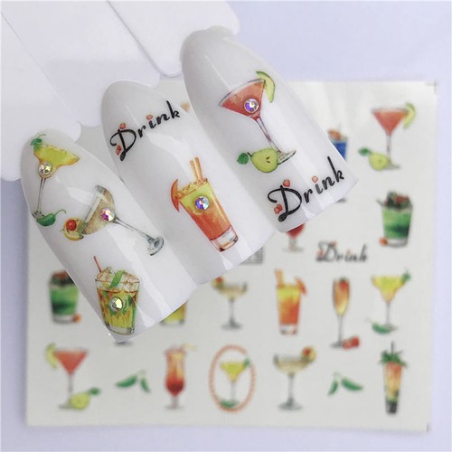 Adesivi nail art decalcomanie - adesivi,