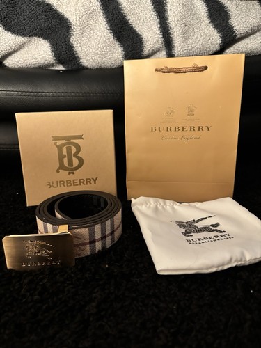 Cintura burberry reversibile - burberry,