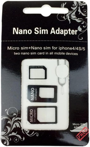 Adattatore nano sim 1 - nano,