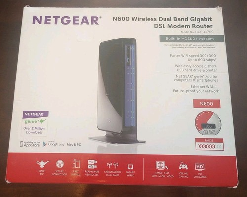 Netgear n600 modem router - netgear,