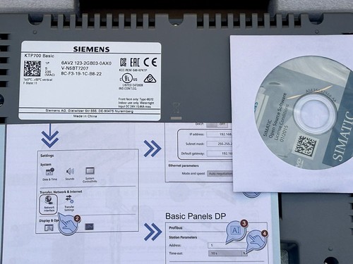 Siemens simatic hmi ktp700 - siemens,