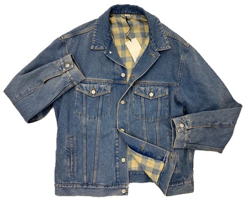 Giacca gucci blu denim lavato - giacca,
