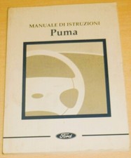 uso manutenzione Ford Puma,libretto istruzioni Ford PUMA anno 1997