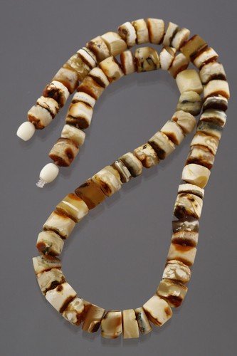 Collana perle bottone - , grezzo