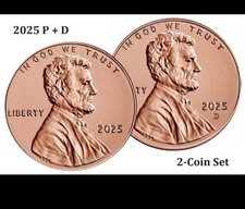 2025 P&D LINCOLN CENT SET DI 2