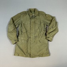 Giacca da campo vintage US Army M-1951 M51 uomo XS Xtra Small OG-107 verde oliva