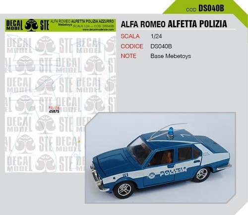 Alfa romeo alfetta polizia - alfa,