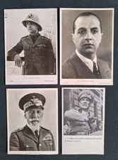 Militaria Lotto 4 CARTOLINE Originali Ventenni WW2 MVSN