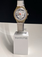 Swatch Chrono Glowing Ice Sck411