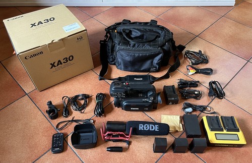 Videocamera canon xa30 kit - canon,