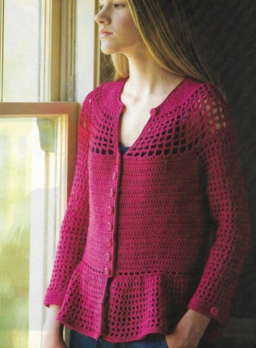 Maglione blusa maglia peplum - maglia,