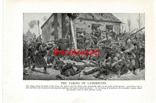 Taking landrecies by - taking, of