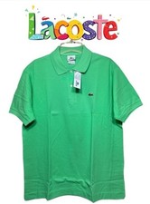 Lacoste mens solid - green, polo