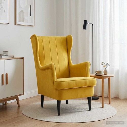 Poltrona velluto moderna sedia - velluto,