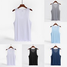 Canotta uomo seta ghiaccio