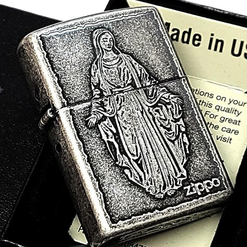 Accendino zippo maria argento - maria,