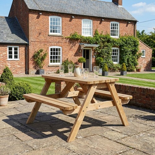 Picnic bench classic - bench, table