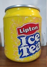 Porta ghiaccio LIPTON ICE ITA Secchiello ghiaccio pubblicitario vintage anni 80