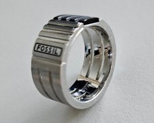 Fossil Steel Anello Uomo 19 mm