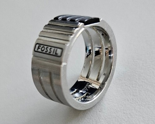 Fossil steel anello uomo mm - fossil, 19