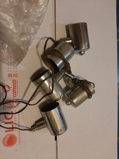 5 faretti per specchio vintage modernariato 