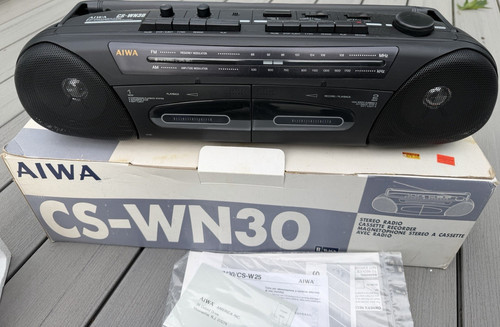 Nuovo aiwa wn30 - aiwa, boombox