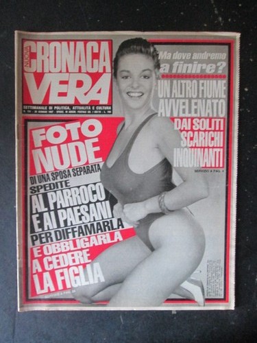 Cronaca vera 751 1987 rivista - 751,