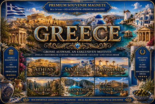 Grecia magnete souvenir