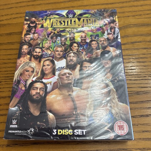 Wwe wrestlemania dvd - wrestlemania,