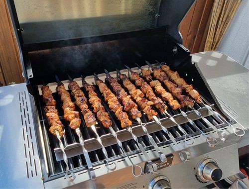 Schaschlik porta spiedini - schaschlik,
