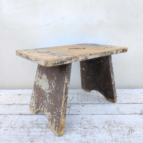 Sgabello vintage rustico - vintage, di