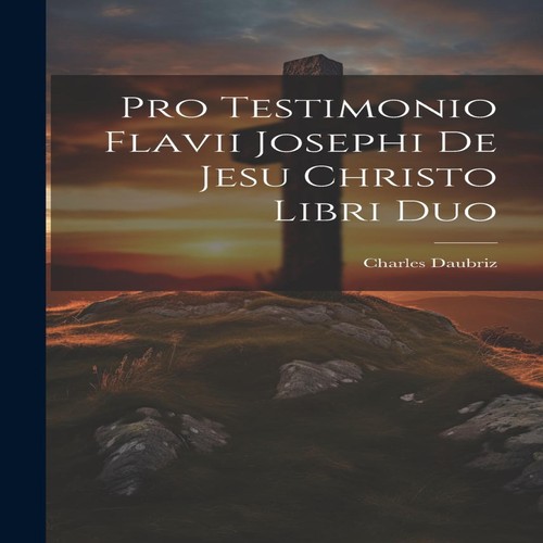 Pro testimonio flavii josephi - pro,