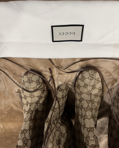 Gucci stivali stringati al - gg,