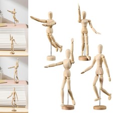 Manichino in legno per