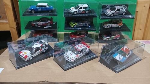 Modellini rally uscite edicola - rally,