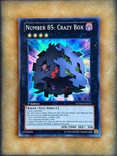 Yugioh Numero 85: Scatola Pazza NUMH-EN033 Super Rara 1° Edizione NM